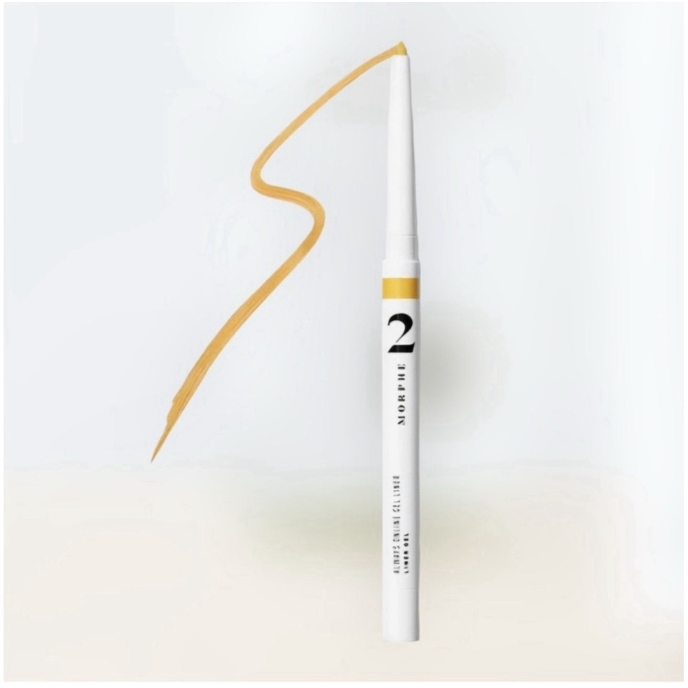 Morphe 2 Always Online Gel Liner Gold Rush Metallic Yellow Gold Eye Liner Pencil